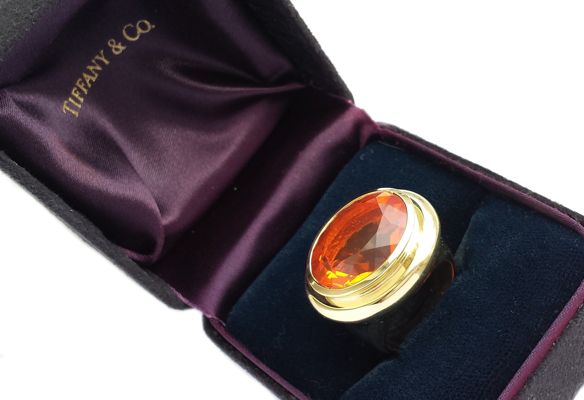 Tiffany & Co. Vintage Fire Opal Ring by Paloma Picasso