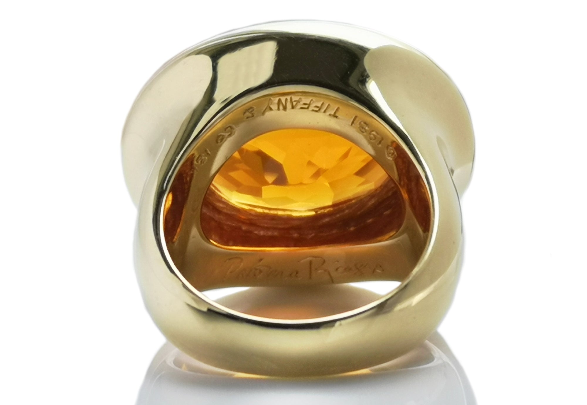 Tiffany & Co. Vintage Fire Opal Ring by Paloma Picasso