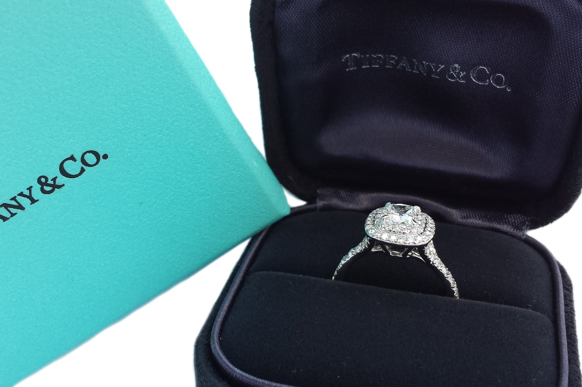 Tiffany & Co. Soleste 0.85tcw D/VS1 Diamond Engagement Ring