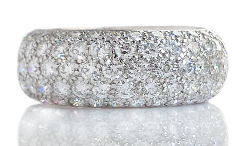 Tiffany & Co Five Row Etoile Diamond Ring