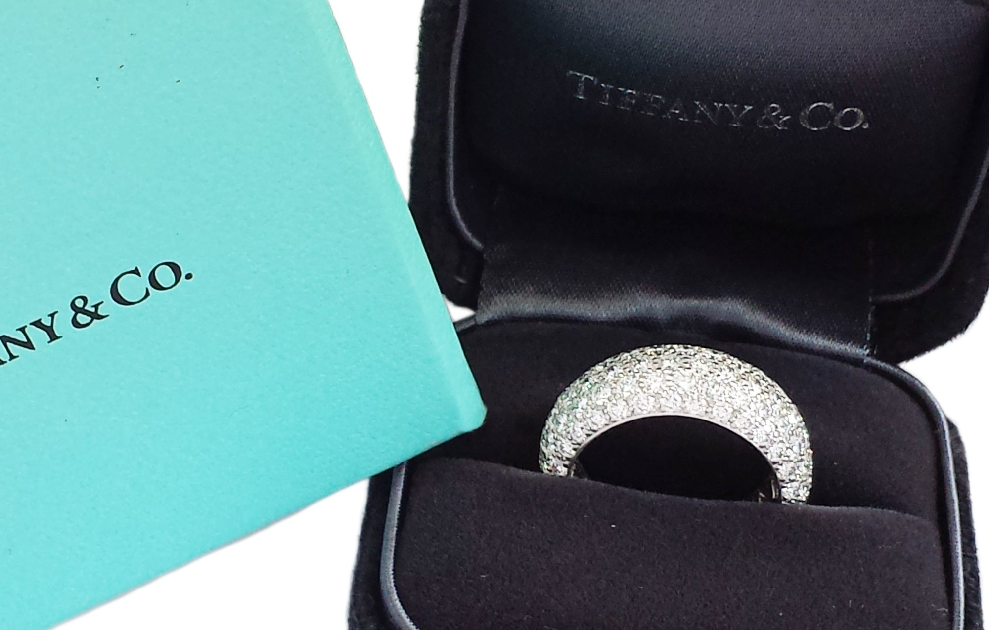 Tiffany & Co. 3.75ct Five-Row Etoile Diamond Ring