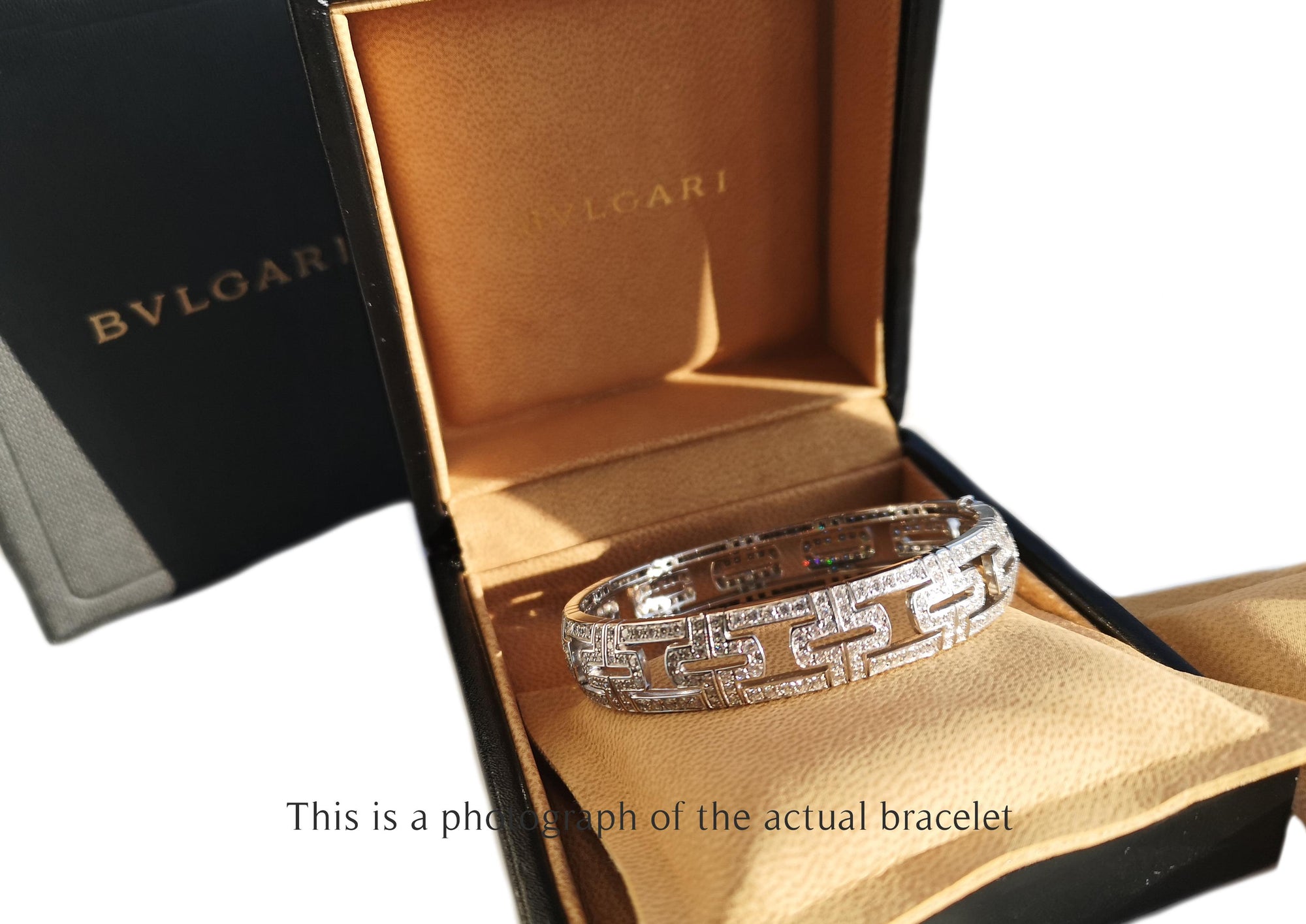 Bvlgari Bulgari Full Diamond Parentesi Bracelet