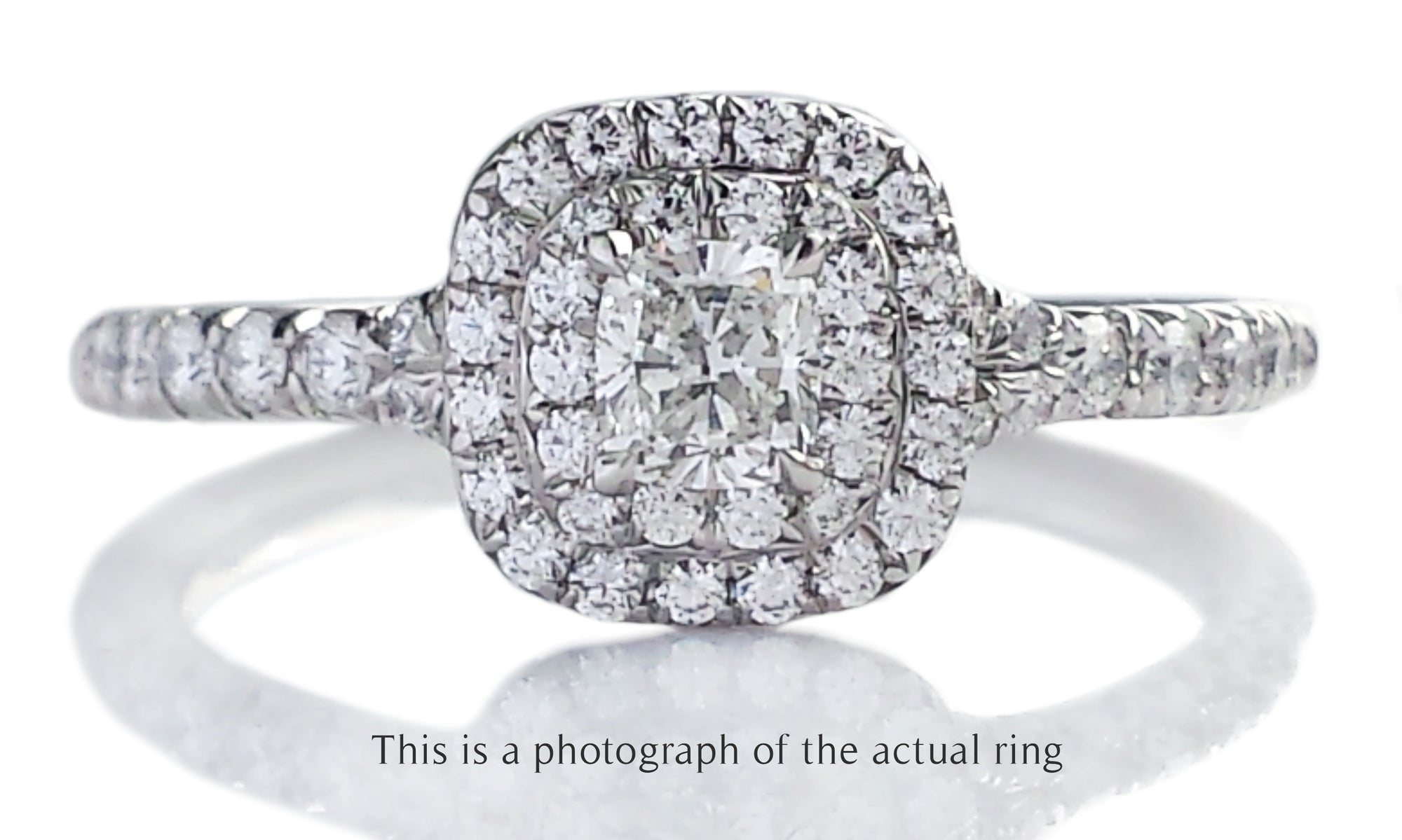 Tiffany & Co. 0.48tcw H/VVS1 Triple-X Soleste Diamond Engagement Ring