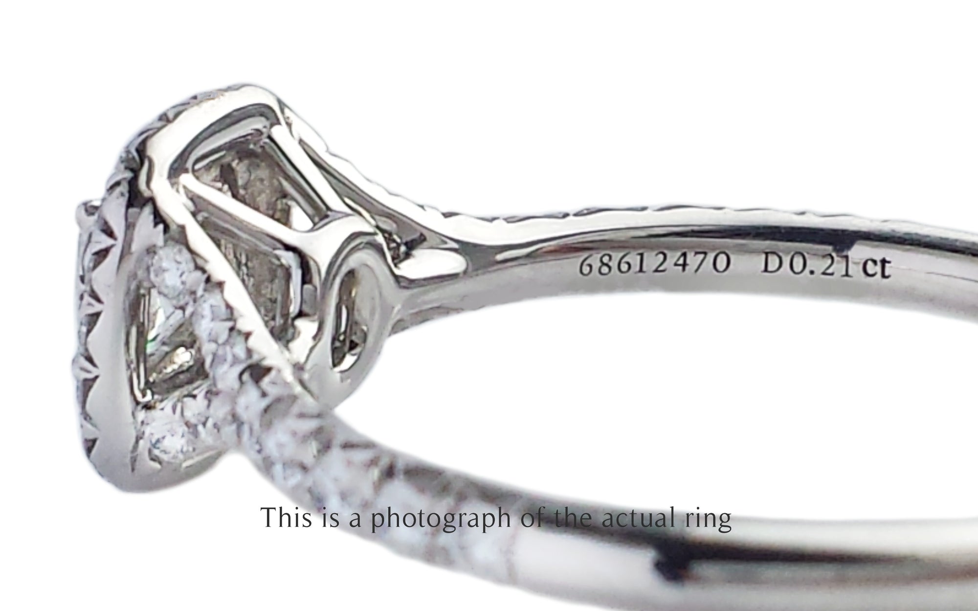 Tiffany & Co. 0.48tcw H/VVS1 Soleste Diamond Engagement Ring