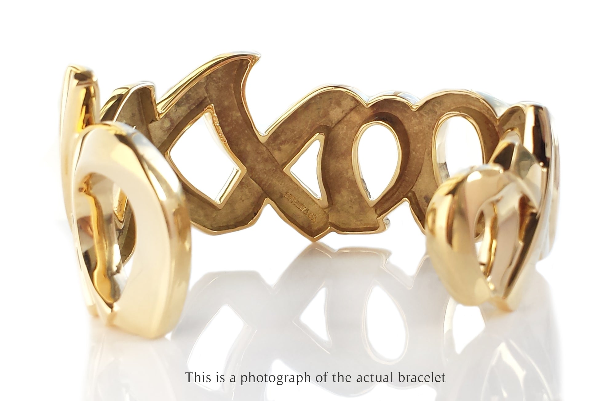 Tiffany & Co 1980s Paloma Picasso XOXO Love & Kisses Bracelet