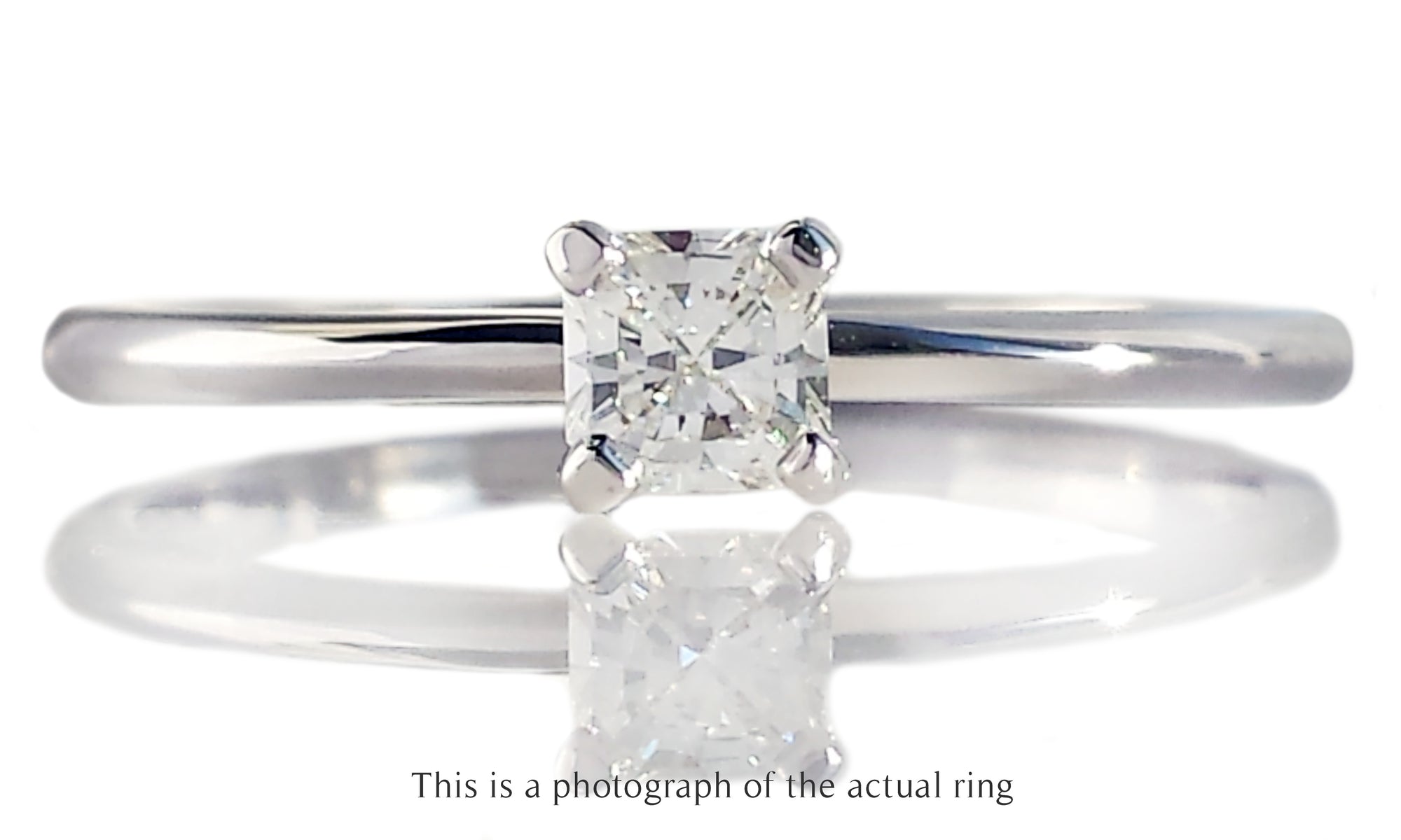 Tiffany & Co 0.19ct G/VVS2 True Diamond Engagement Ring