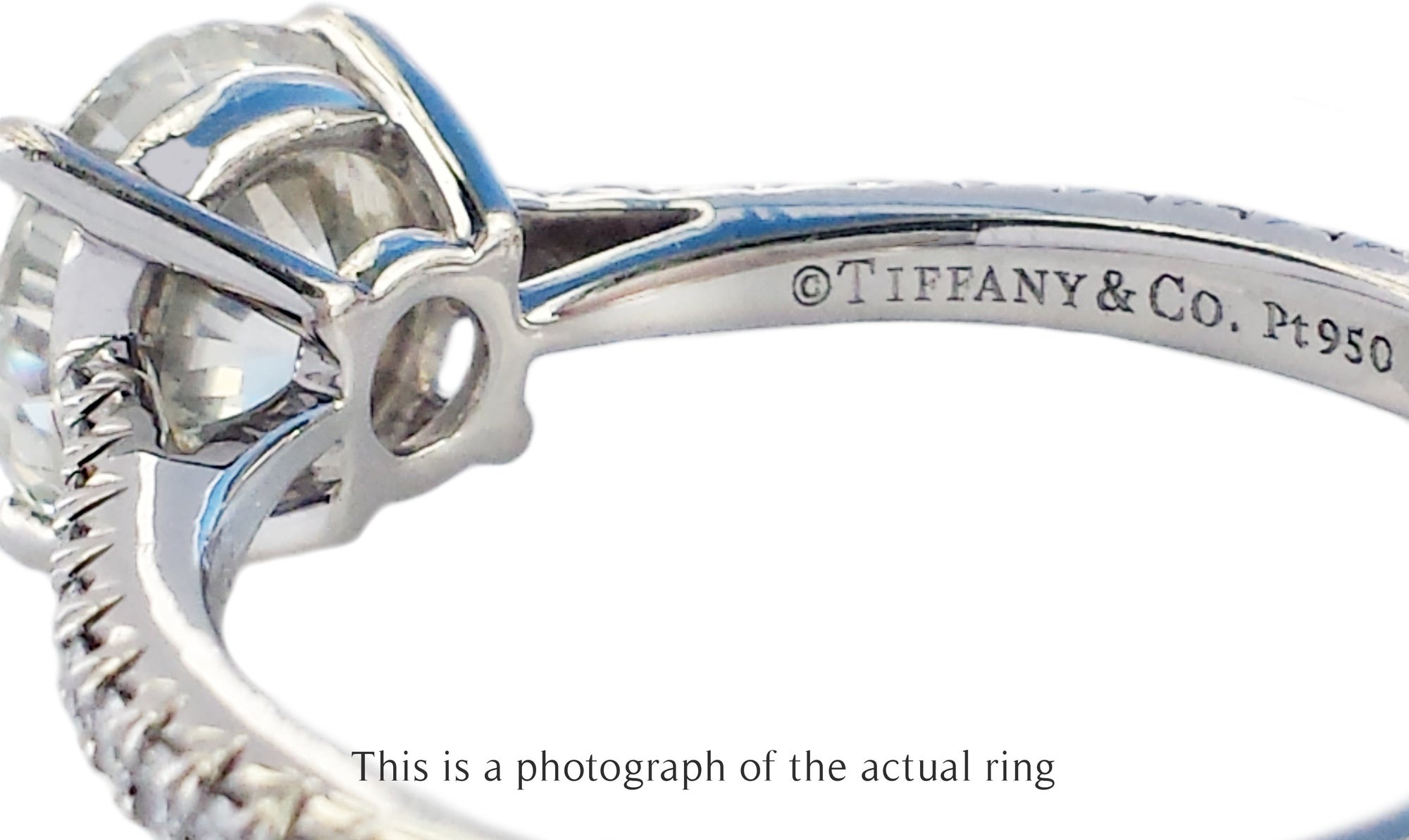 Tiffany & Co. 1.62ct I/VVS2 Triple-XXX 'Novo' Round Brilliant Diamond Engagement Ring