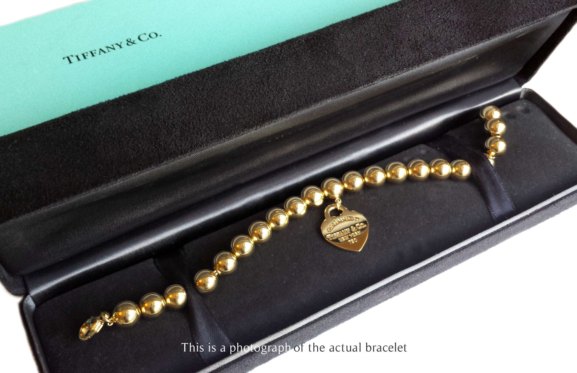 Tiffany & Co. Return To Heart 8mm Bead Bracelet