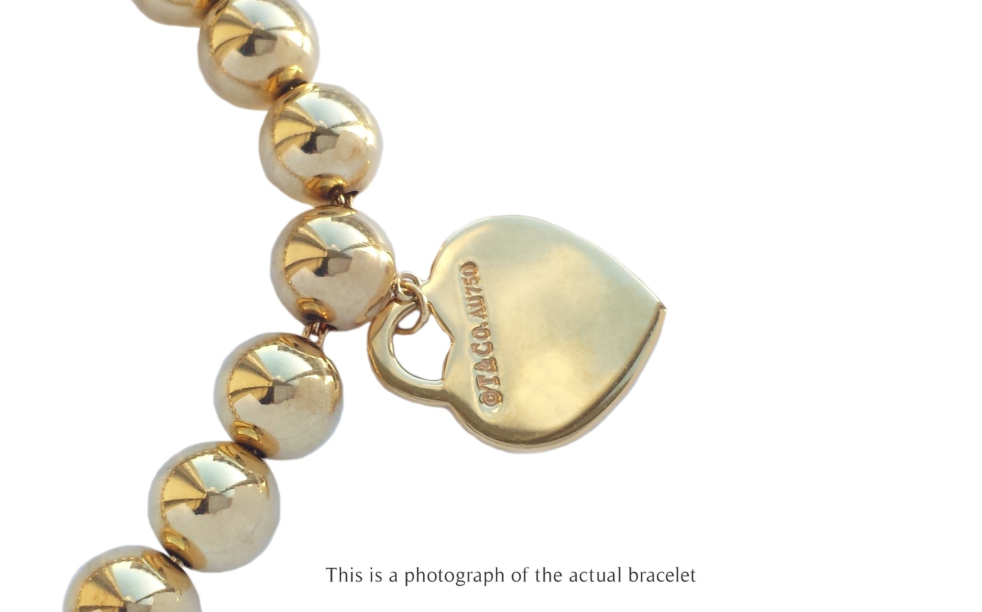 Tiffany & Co. Return To Heart 8mm Bead Bracelet