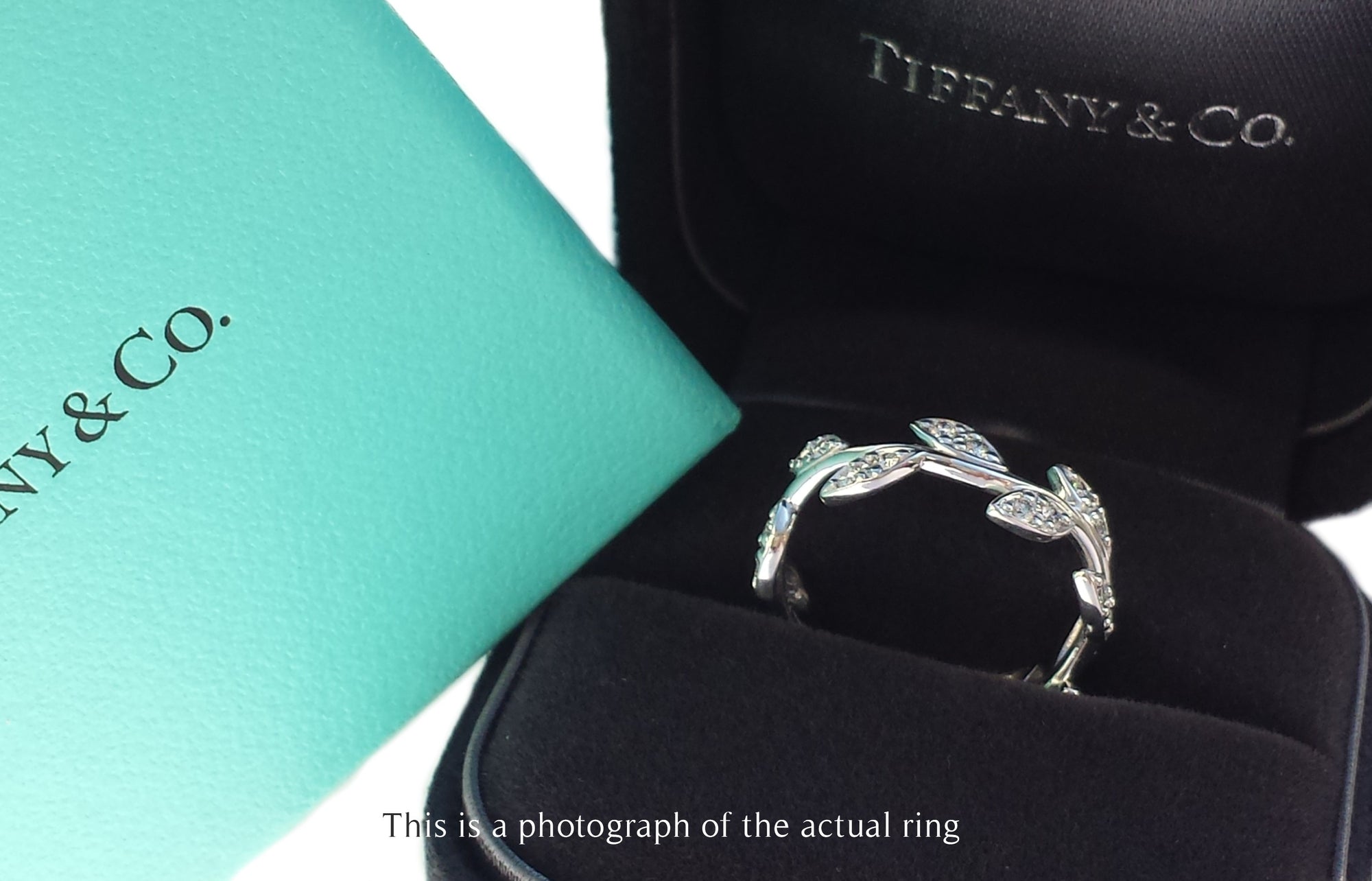 Tiffany & Co Olive Leaf Paloma Picasso Diamond Ring