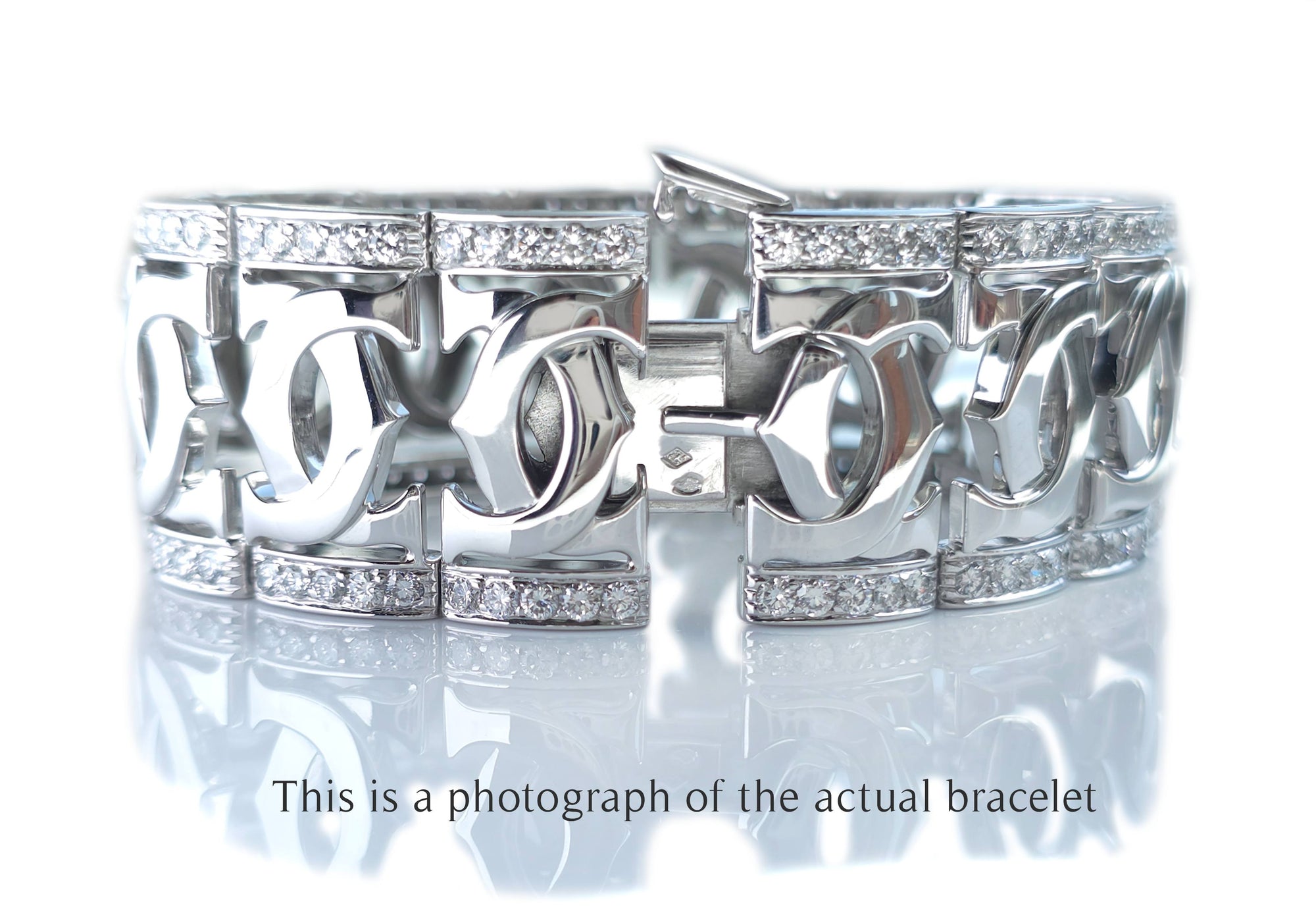 Cartier Entrelaces Double C Bracelet