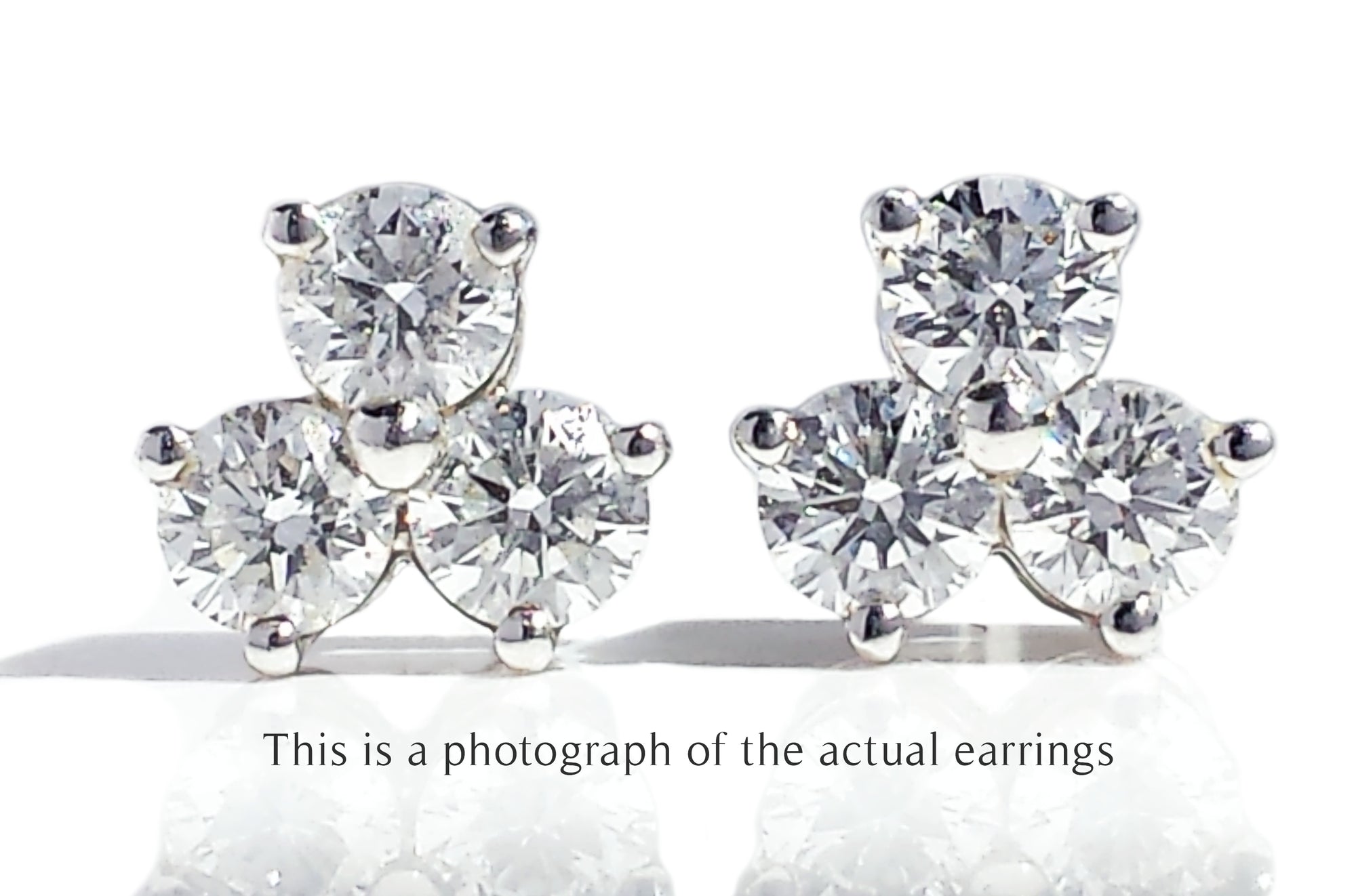 Tiffany & Co Aria 0.60ct Diamond Platinum Earrings
