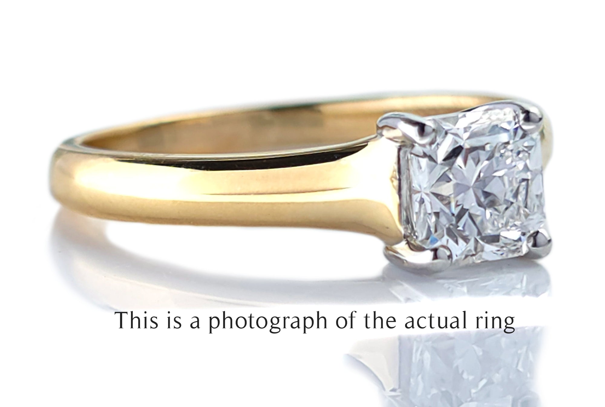 Tiffany & Co 0.73ct F/VS1 Lucida Diamond Engagement Ring