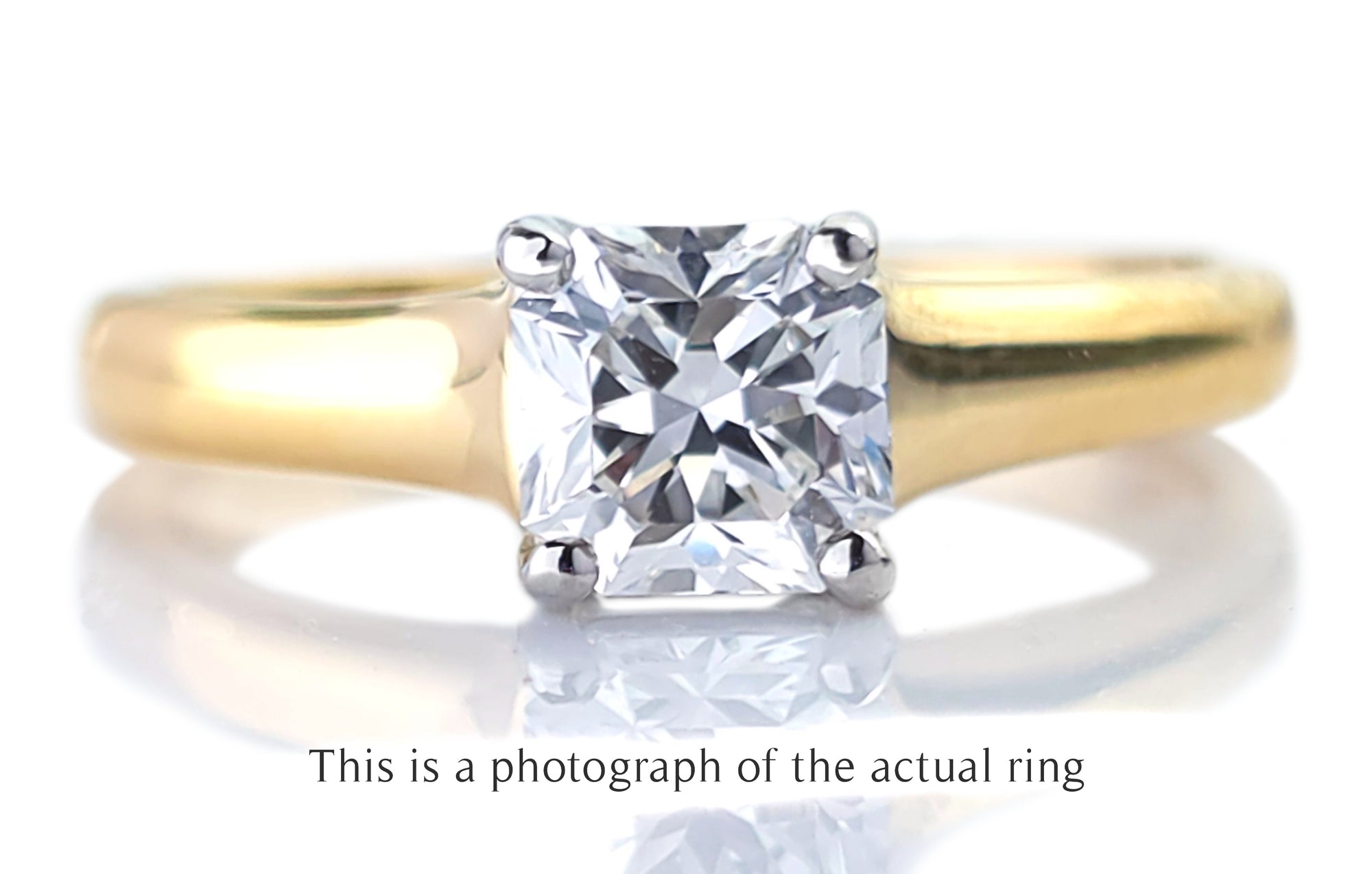 Tiffany & Co 0.73ct F/VS1 Lucida Diamond Engagement Ring