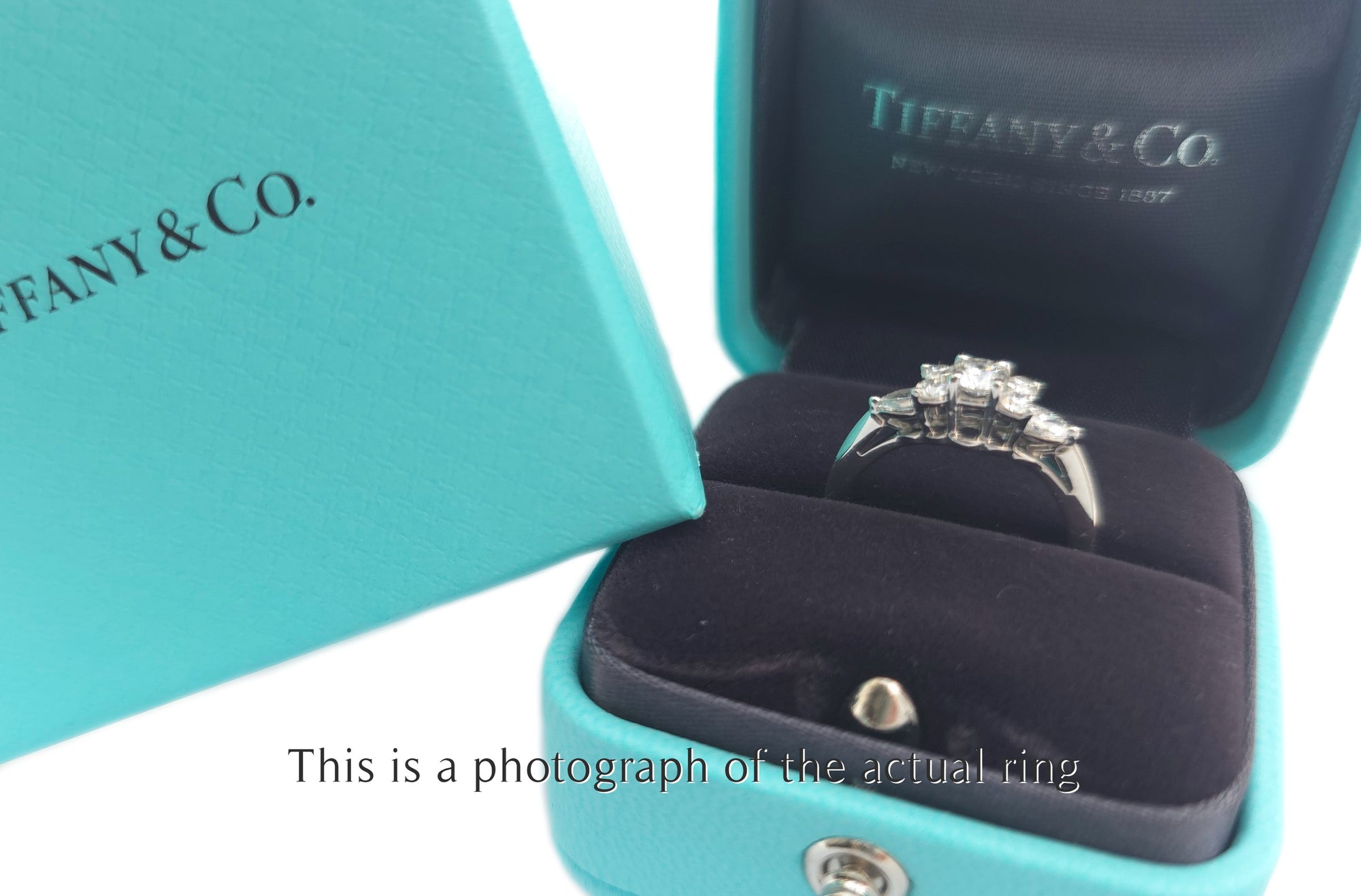 Tiffany & Co. 0.63ct 7-Stone Diamond Engagement Ring
