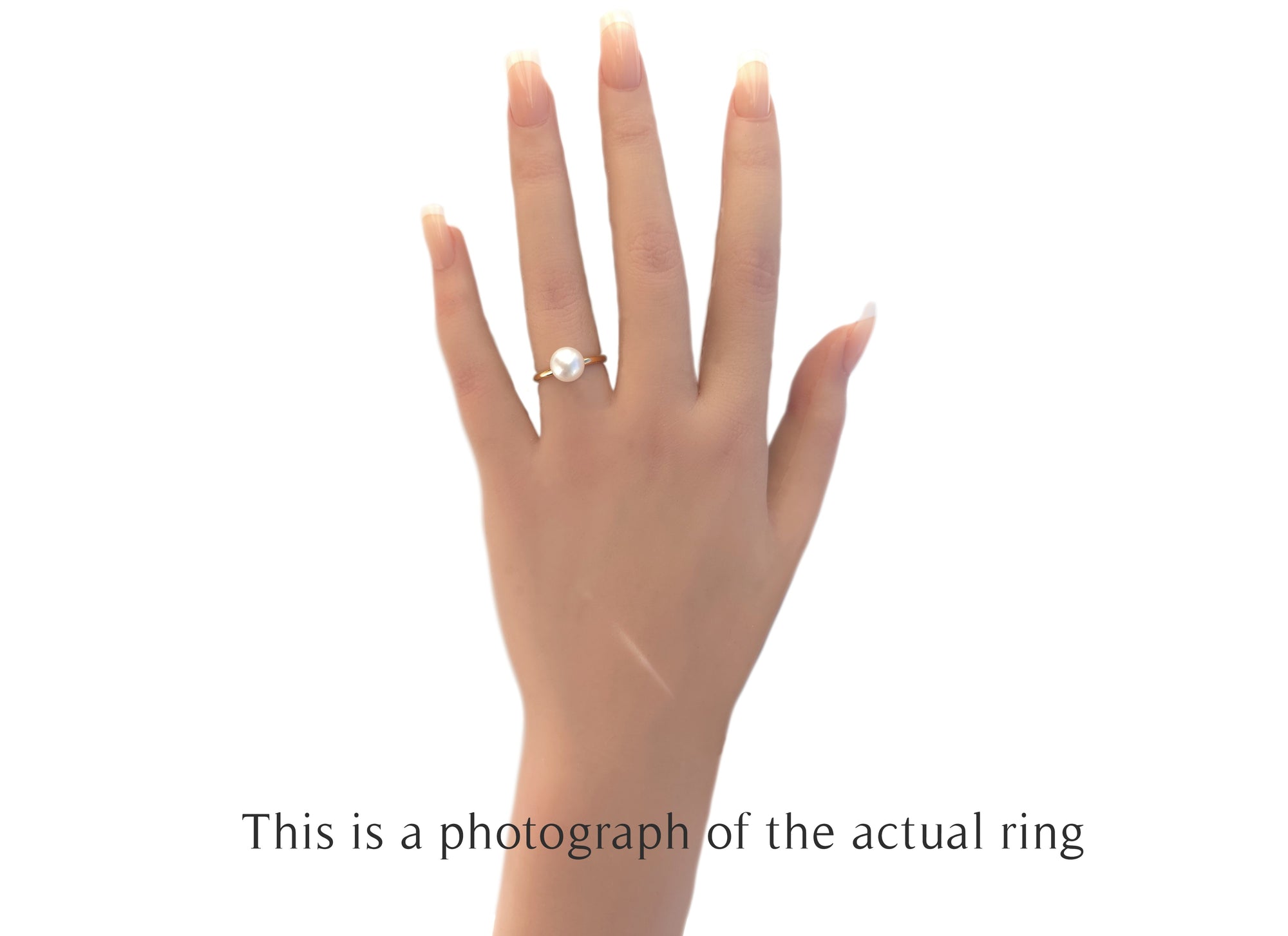 Tiffany & Co Pearl 18k Rose Gold Ring