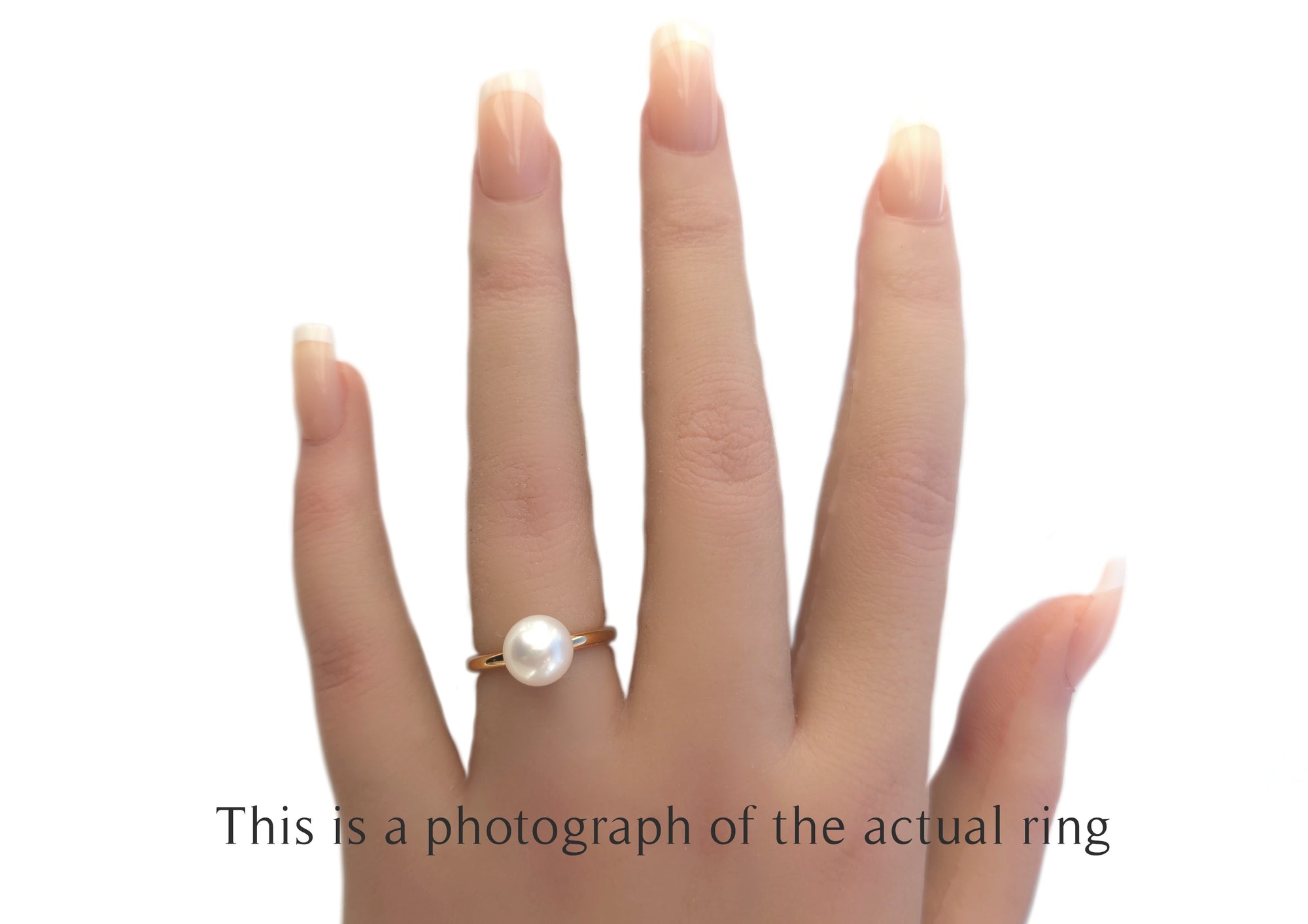 Tiffany & Co Pearl 18k Rose Gold Ring