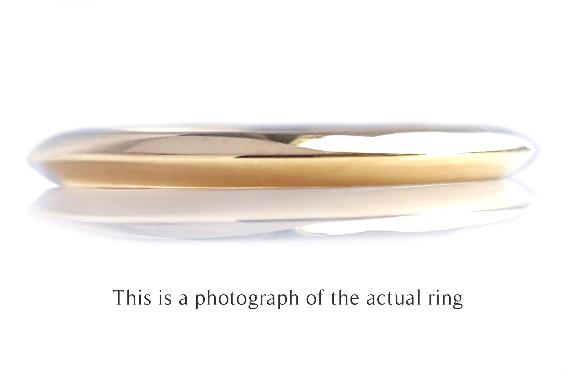 Tiffany & Co 2mm 18k Gold Knife Edge Wedding Band Ring