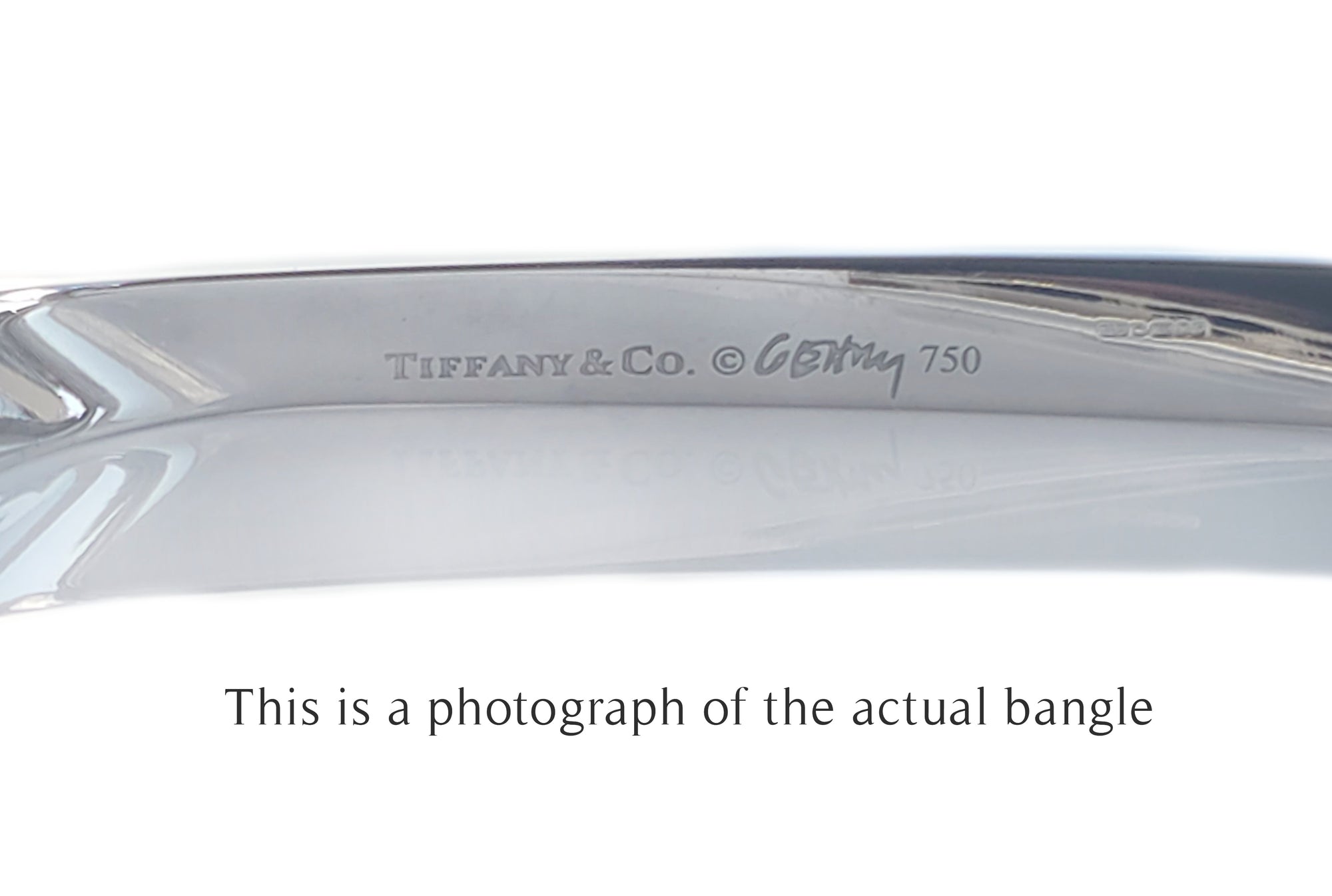 Tiffany & Co Frank Gehry Diamond Torque Bracelet