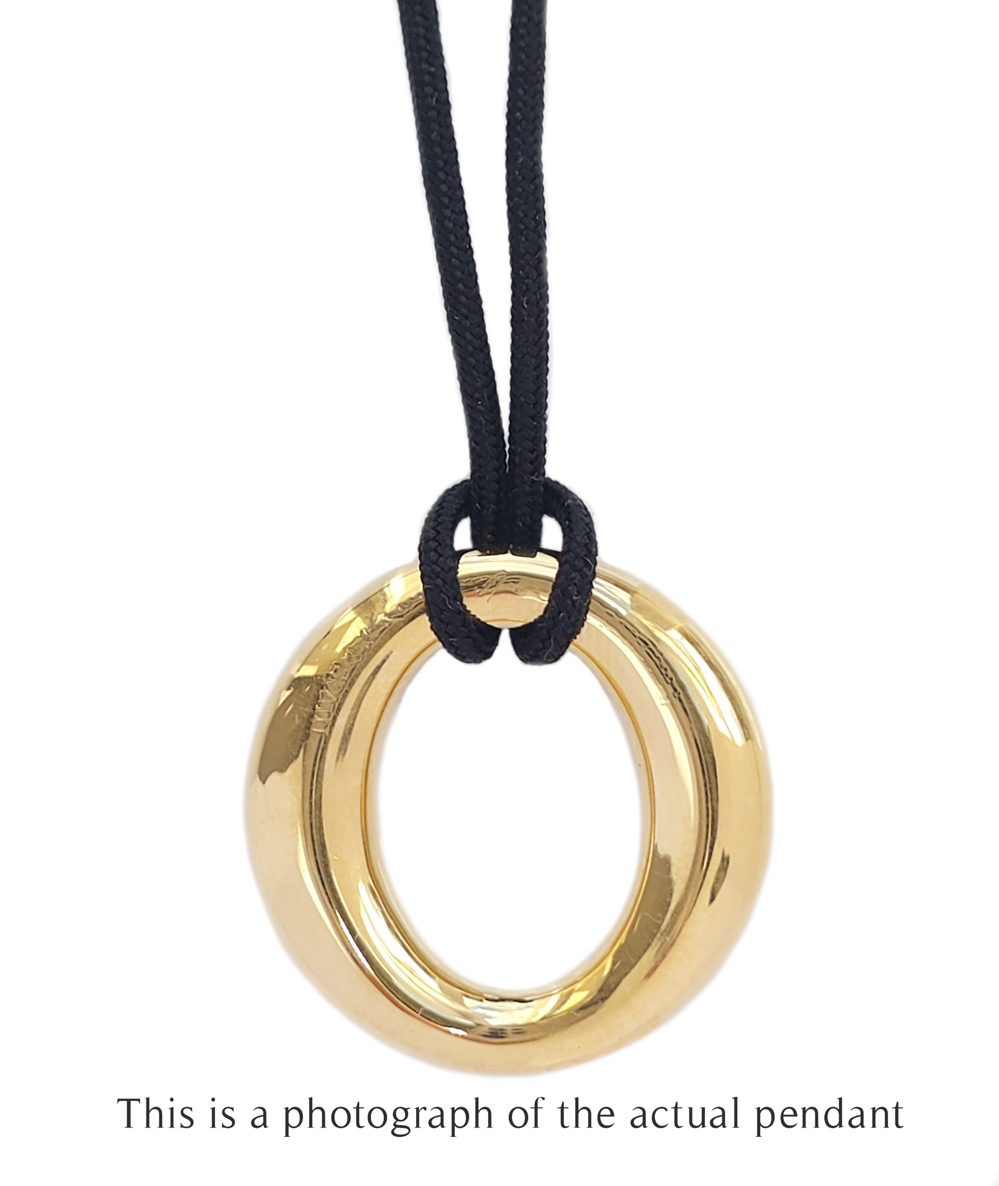 Tiffany & Co Sevillana Elsa Peretti Pendant 18k Yellow Gold