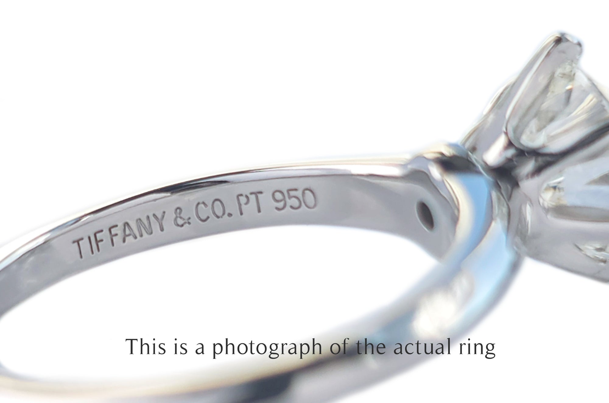 Tiffany & Co 1.22ct I/VS1 Round Brilliant Diamond Engagement Ring