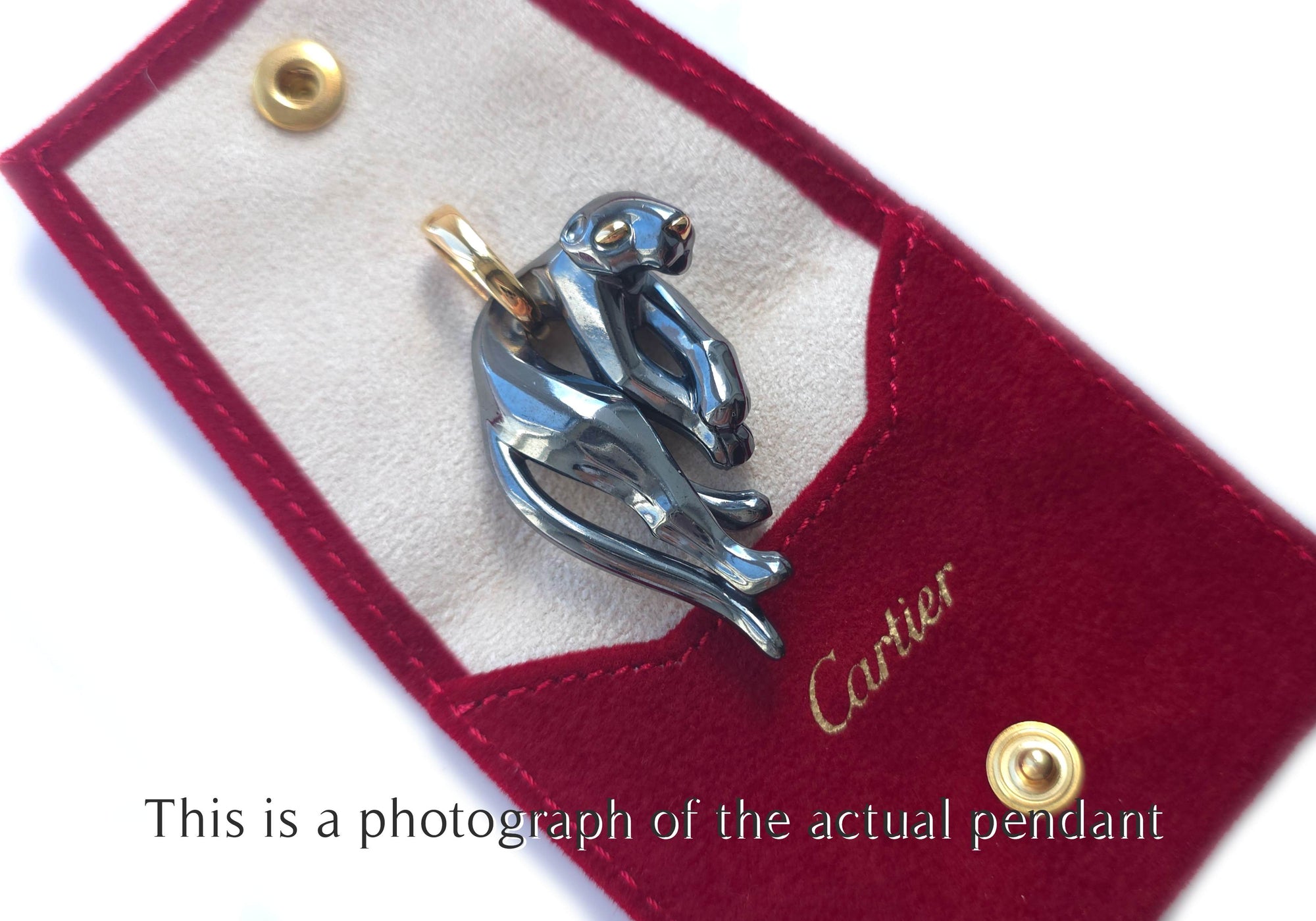 Cartier Panthere Silverium Pendant