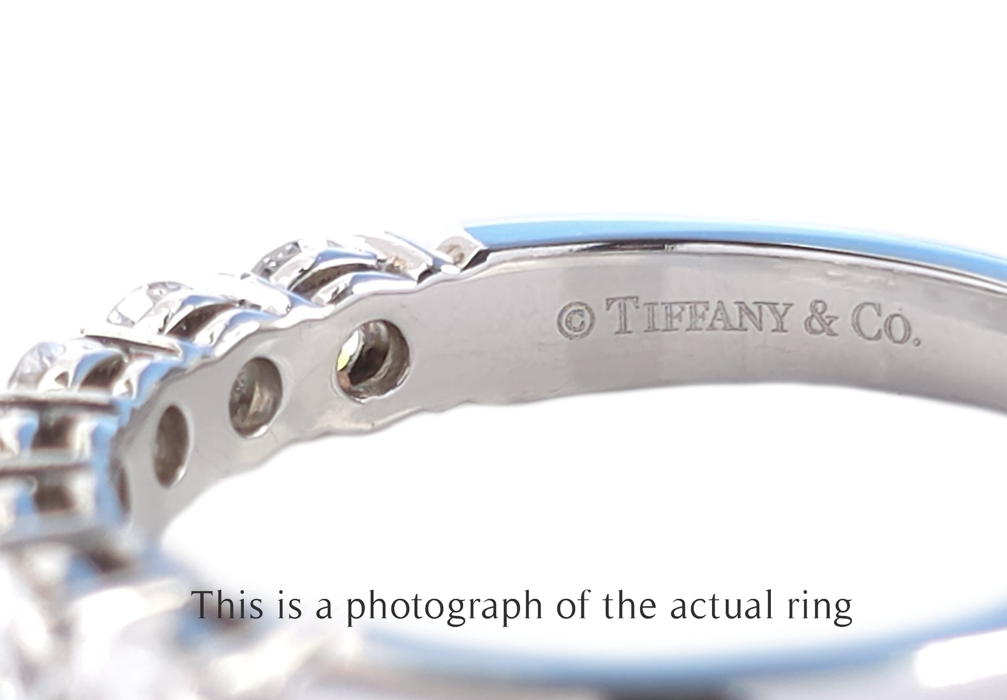Tiffany & Co Forever 3mm Diamond Wedding Band