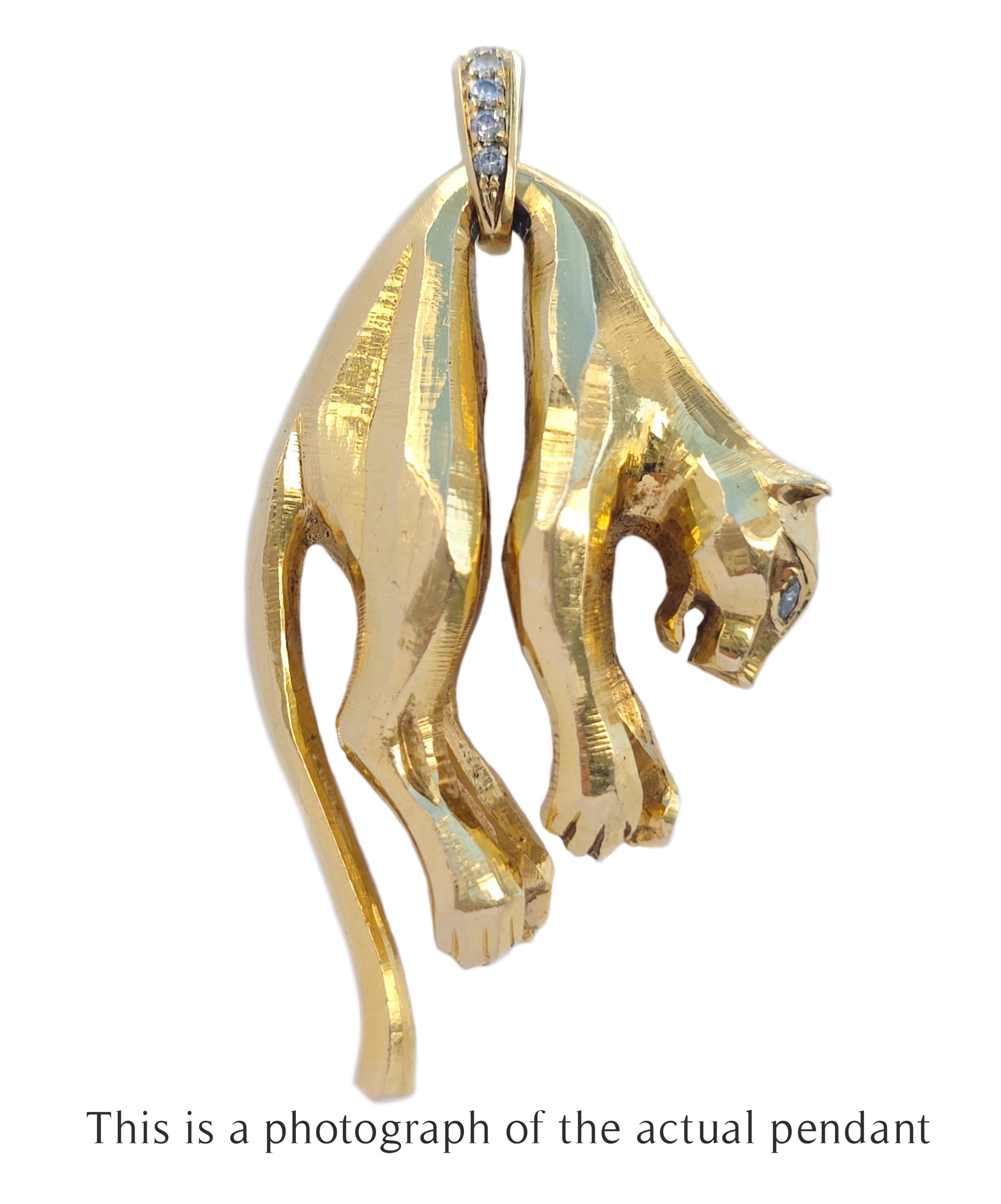 Cartier Panthere Molle Diamond Pendant
