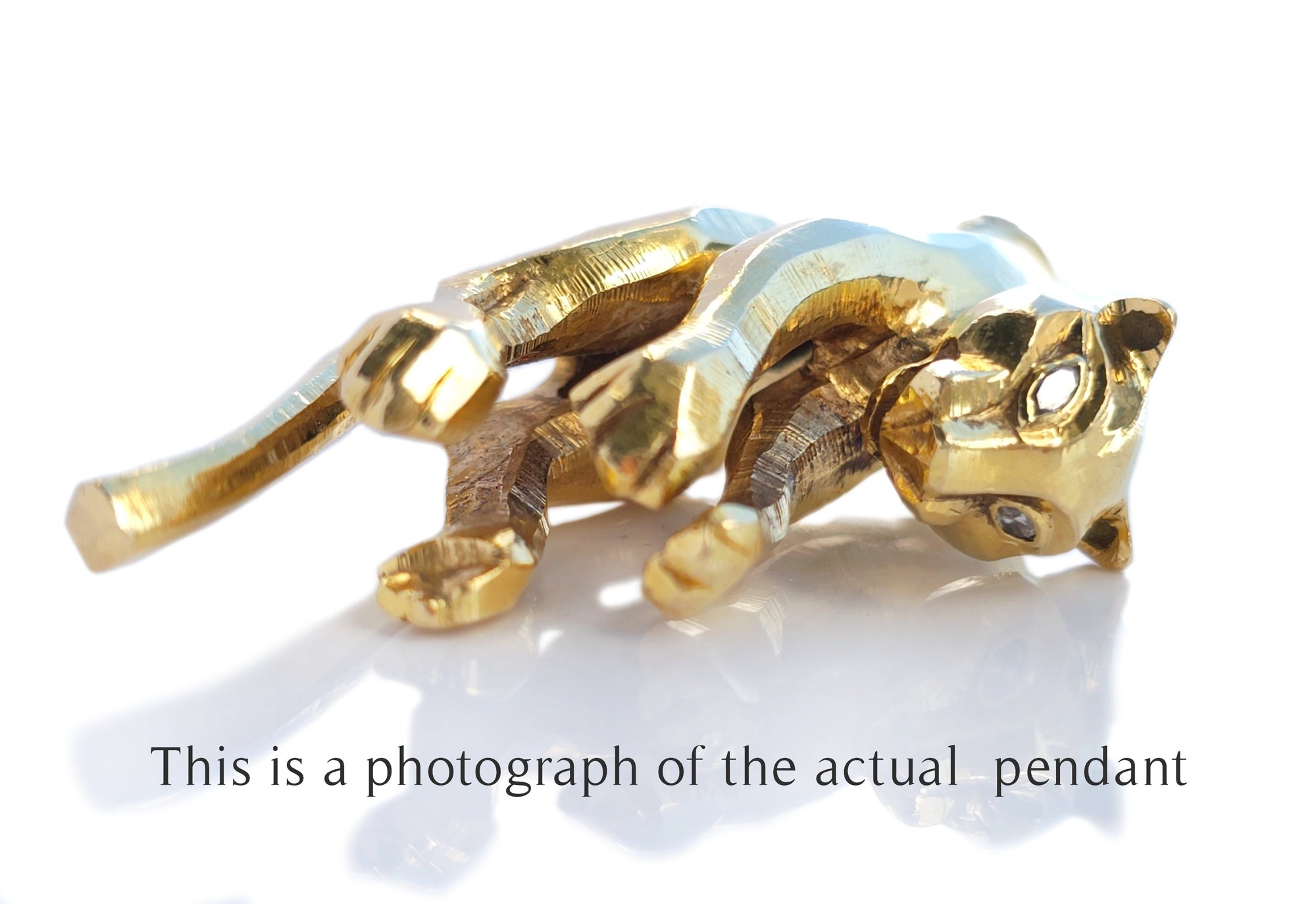 Cartier Panthere Molle Diamond Pendant