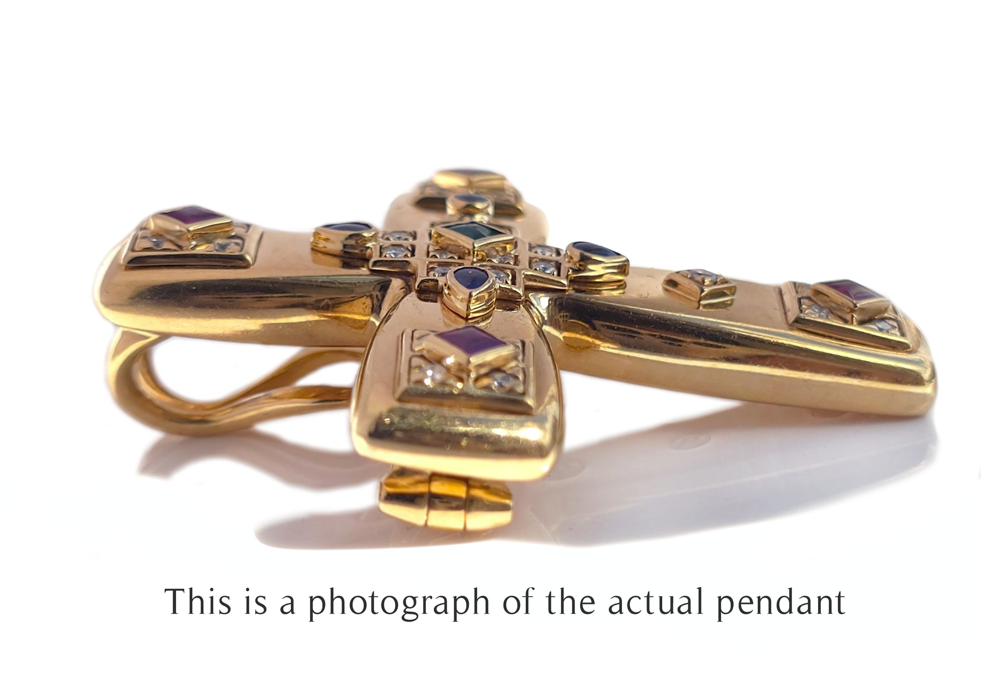 Cartier Byzantine Cross Pendant & Brooch