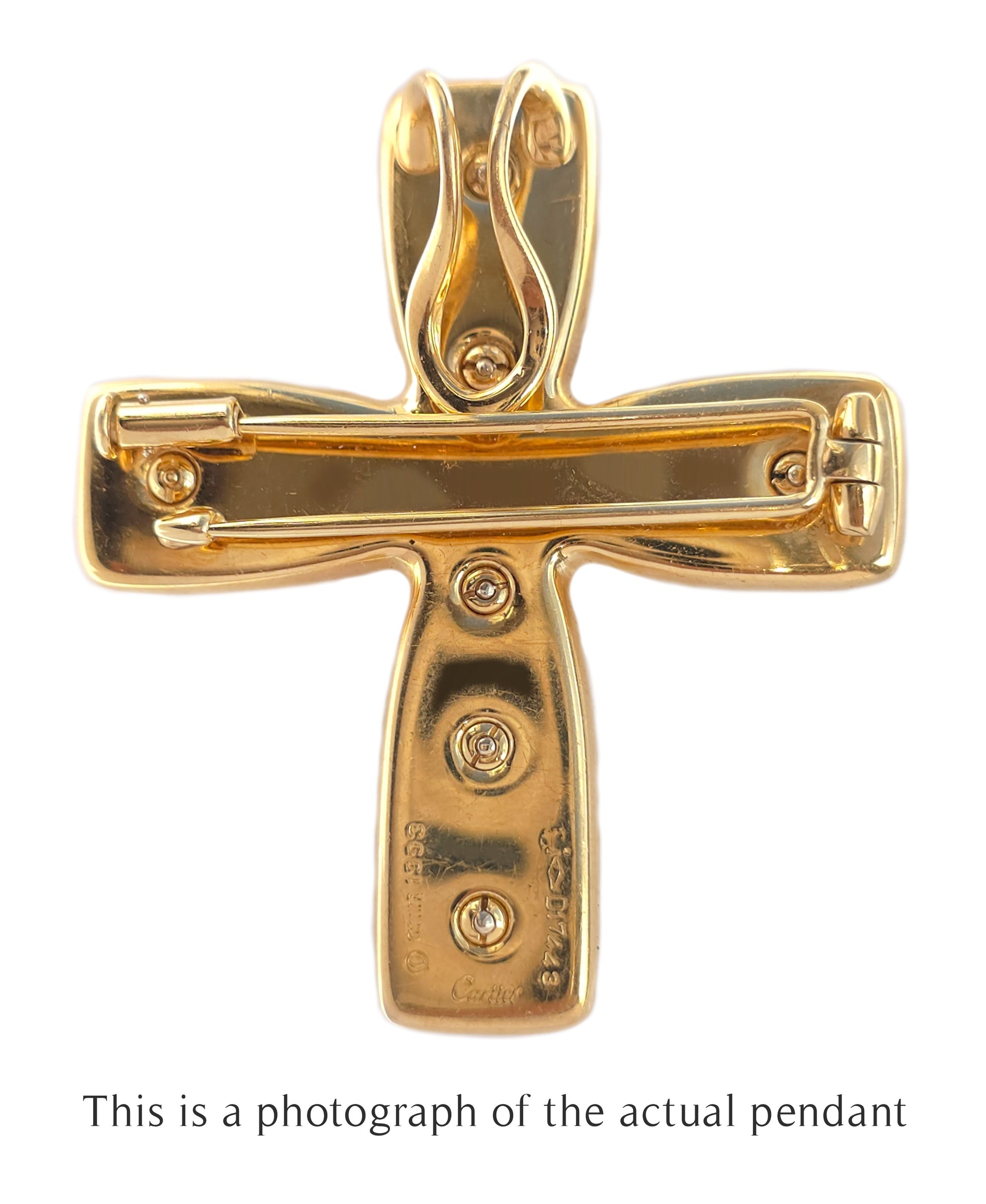Cartier Byzantine Cross Pendant & Brooch
