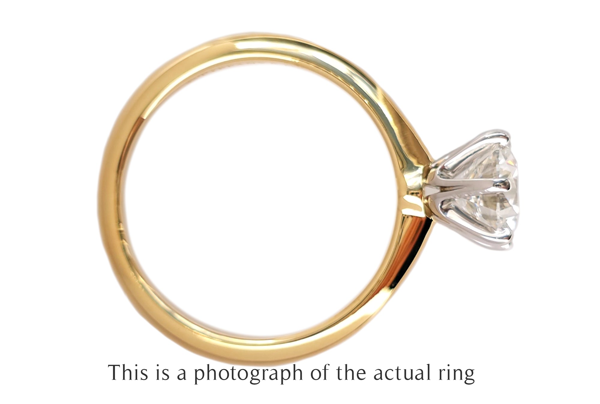 Tiffany & Co. 1.33ct H/VS2 Round Brilliant Diamond Engagement Ring