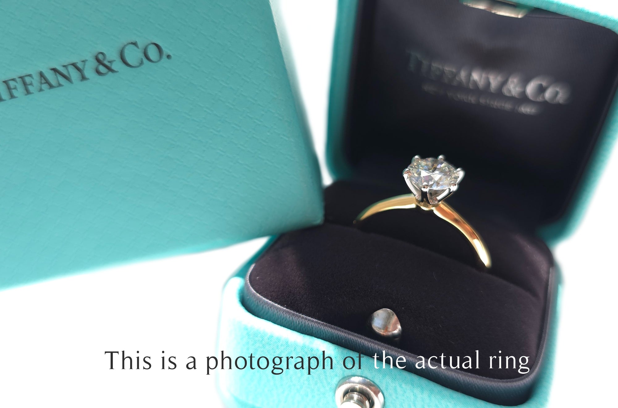 Tiffany & Co. 1.33ct H/VS2 Round Brilliant Diamond Engagement Ring