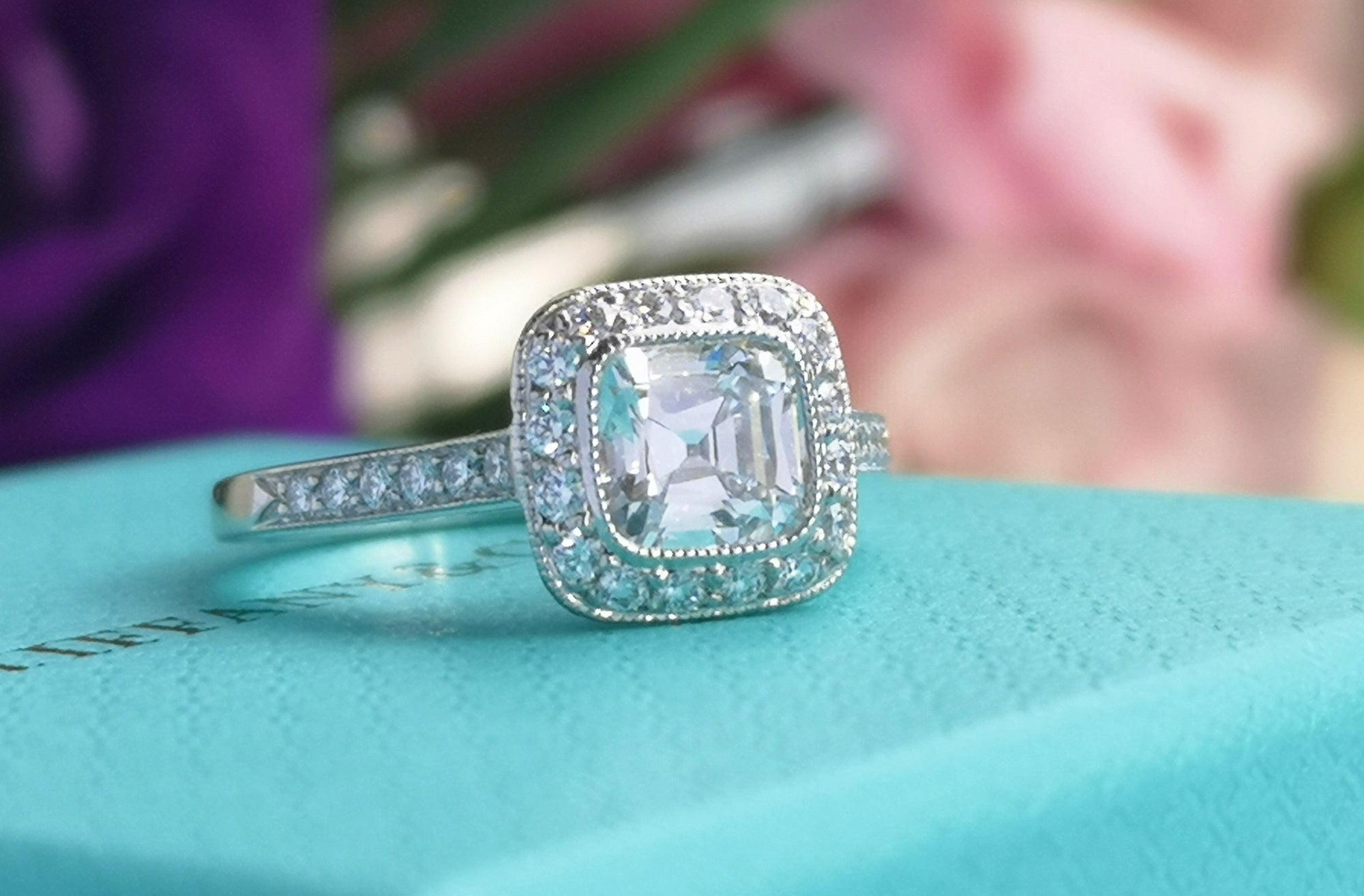 Tiffany & Co. Platinum 1.34ct Diamond Solitaire Engagement Ring | eBay