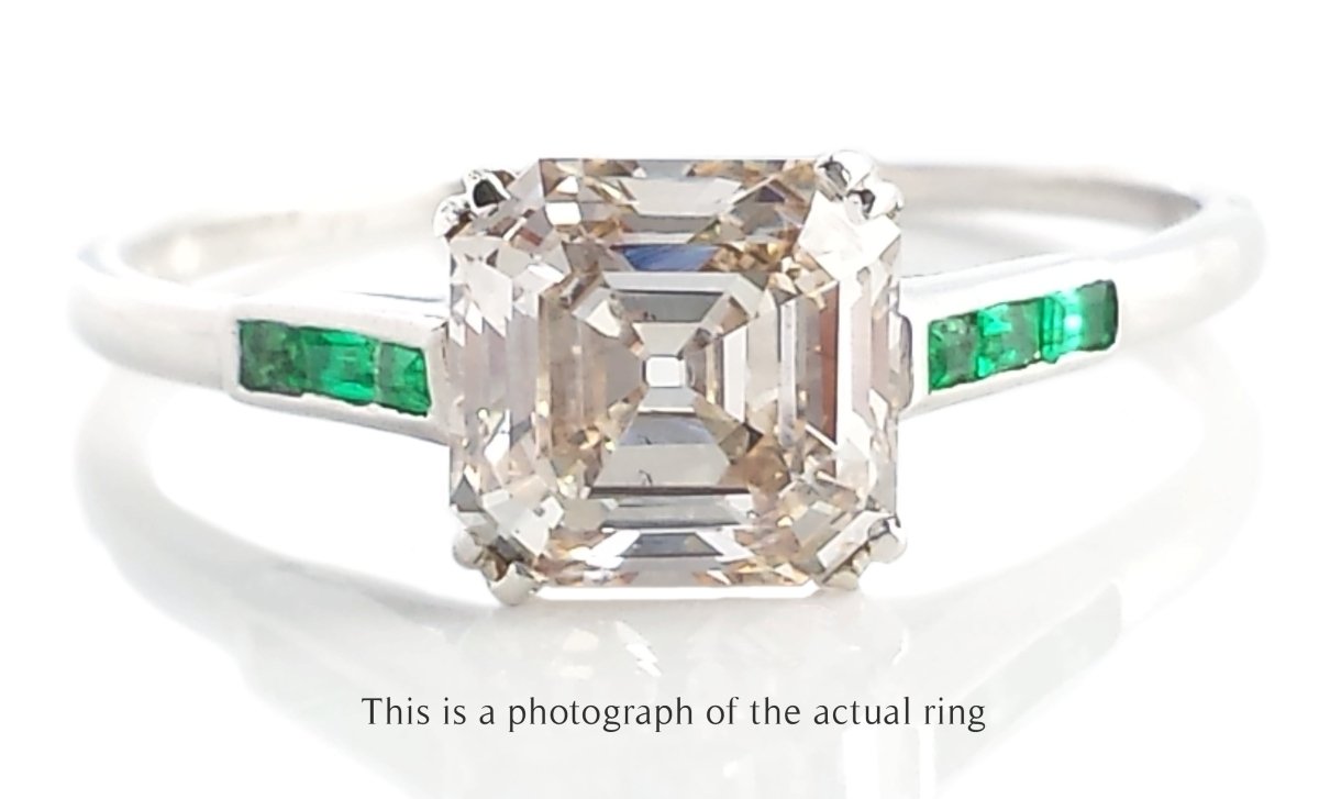 Art Deco Asscher - Bloomsbury Manor Ltd