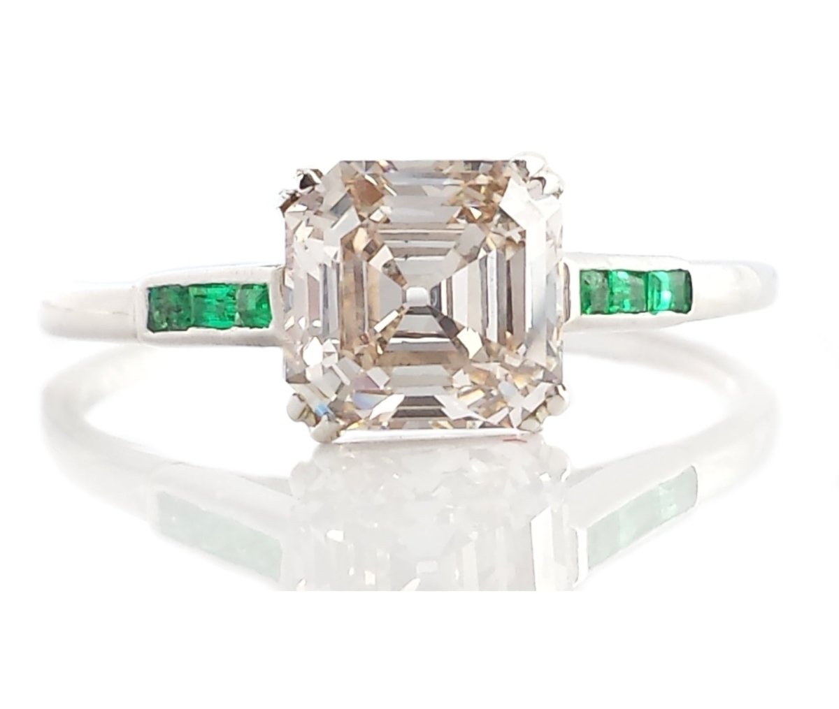 Art Deco Asscher - Bloomsbury Manor Ltd