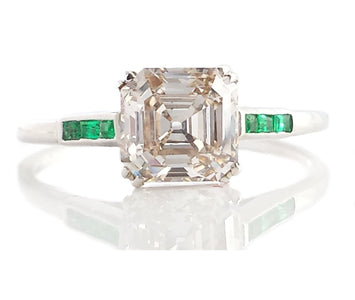 Art Deco Asscher - Bloomsbury Manor Ltd