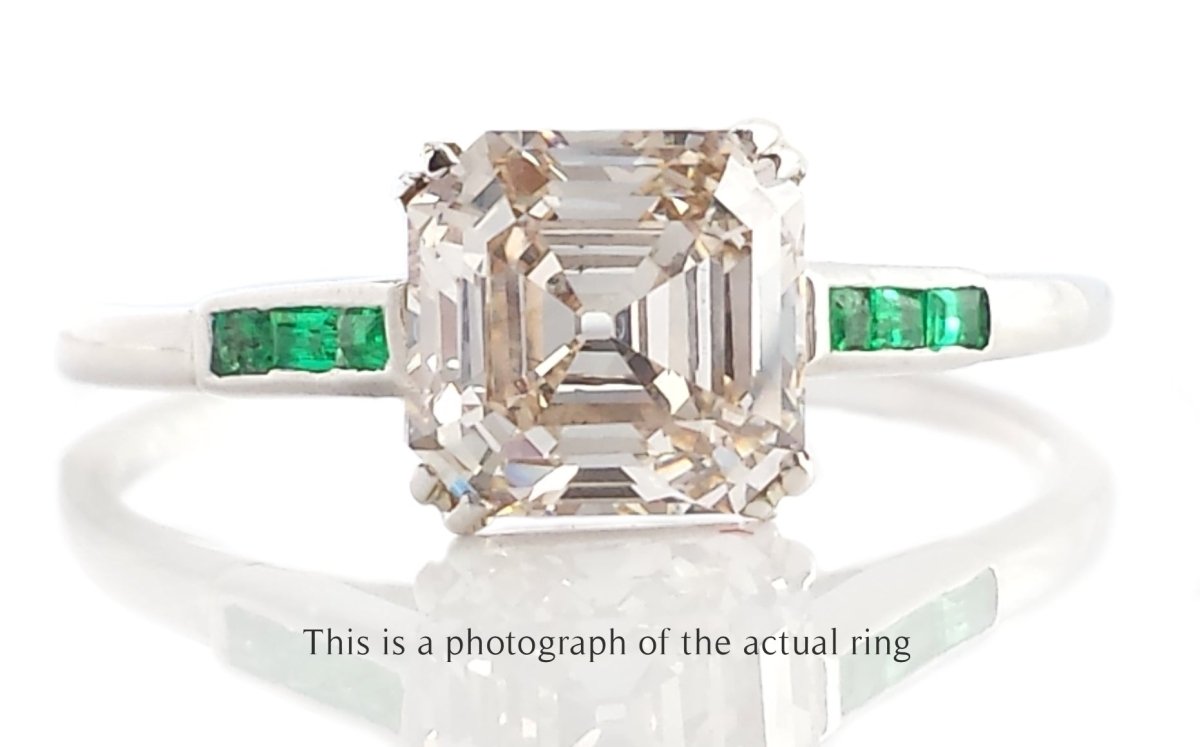Art Deco Asscher - Bloomsbury Manor Ltd