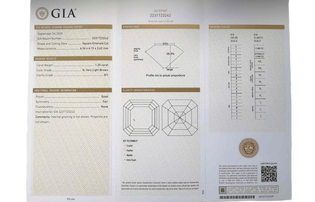 Art Deco Asscher - Bloomsbury Manor Ltd
