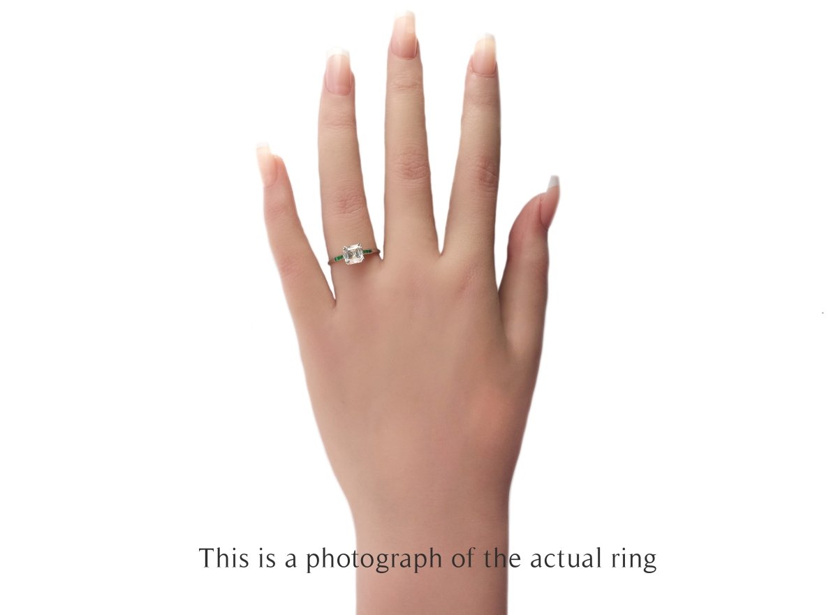 Art Deco Asscher - Bloomsbury Manor Ltd