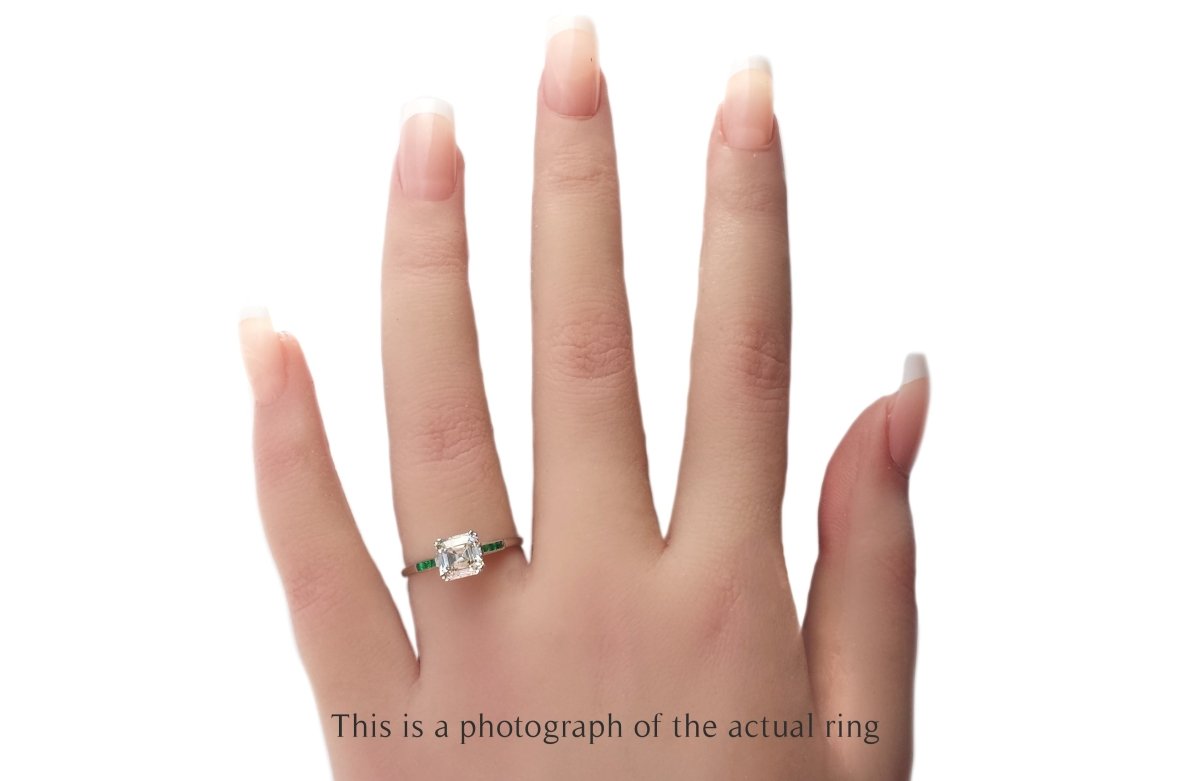 Art Deco Asscher - Bloomsbury Manor Ltd