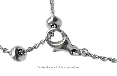 Bulgari Bvlgari Allegra Multi Gem 18k White Gold Necklace - Bloomsbury Manor Ltd