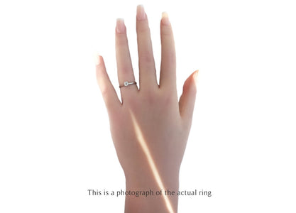 Cartier 0.24ct D/VVS1 Round Brilliant Diamond Engagement Ring - Bloomsbury Manor Ltd