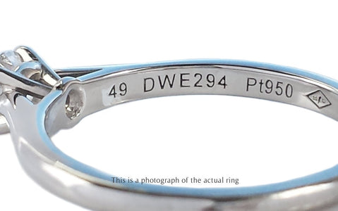 Cartier 0.24ct D/VVS1 Round Brilliant Diamond Engagement Ring - Bloomsbury Manor Ltd