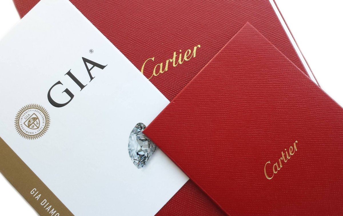 Cartier 0.25ct F/VVS2 1895 Round Brilliant Cut Diamond Engagement Ring - Bloomsbury Manor Ltd