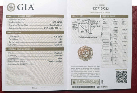 Cartier 0.35ct G/VVS1 Round Brilliant Diamond Engagement Ring - Bloomsbury Manor Ltd