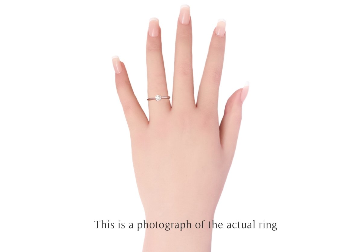 Cartier 0.35ct G/VVS1 Round Brilliant Diamond Engagement Ring - Bloomsbury Manor Ltd