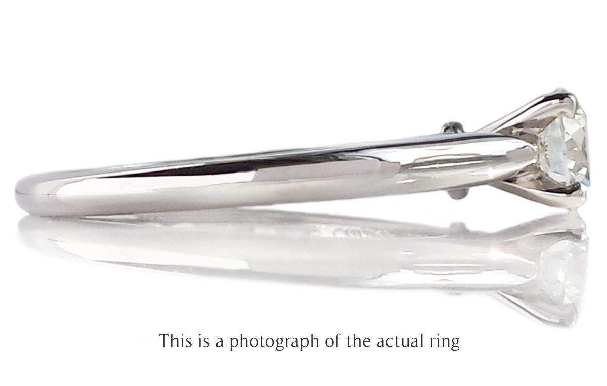 Cartier 0.35ct G/VVS1 Round Brilliant Diamond Engagement Ring - Bloomsbury Manor Ltd