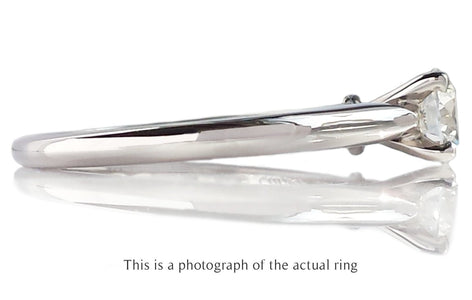 Cartier 0.35ct G/VVS1 Round Brilliant Diamond Engagement Ring - Bloomsbury Manor Ltd