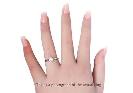 Cartier 0.50ct F/VS1 1895 Round Brilliant Diamond Engagement Ring - Bloomsbury Manor Ltd
